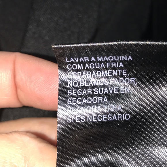 VOIR VOIR Black Dress with Bow and Cap Sleeves - Picture 6 of 6